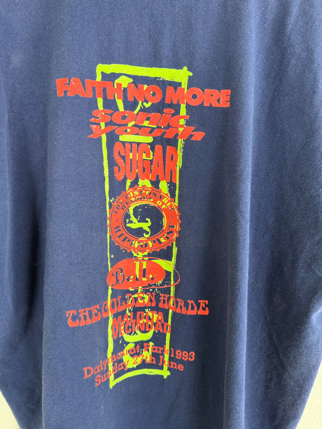 Vintage Faith No More "Sunstroke '93" Tour Tee