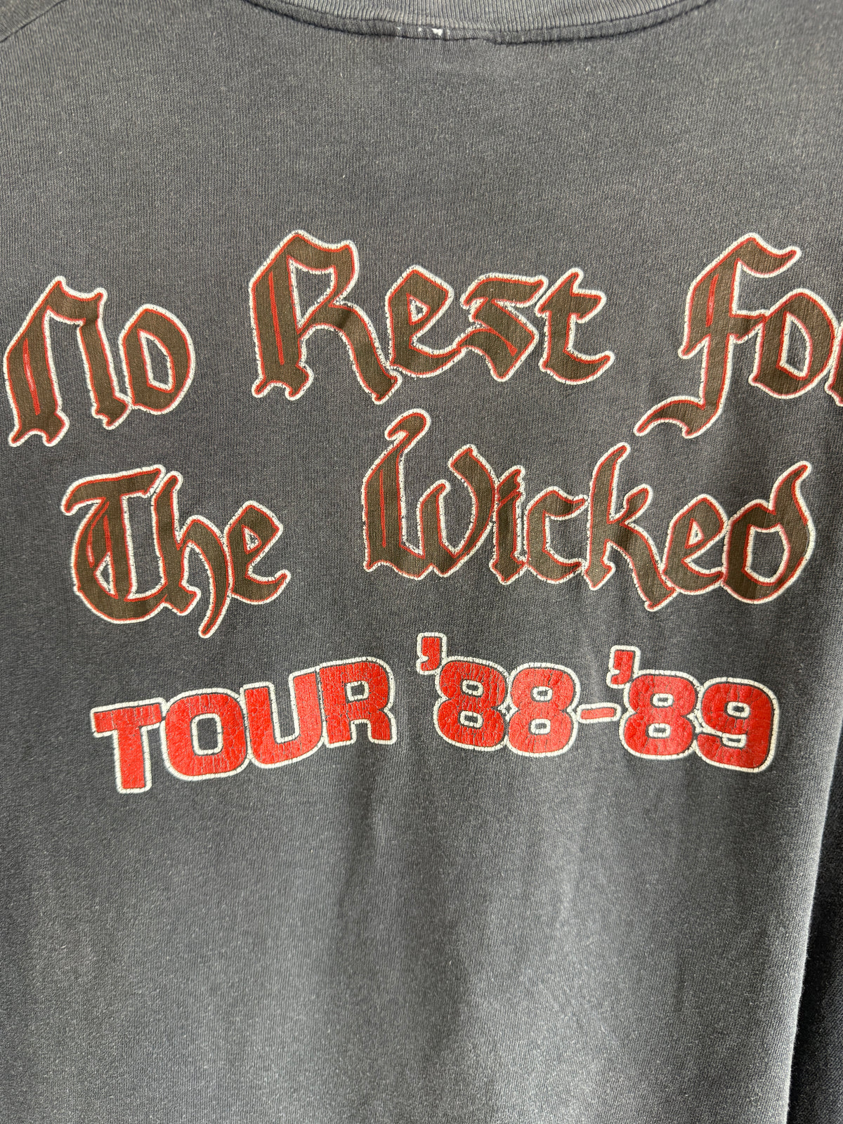 Vintage Ozzy Osbourne "No Rest for the Wicked" Tour Tee