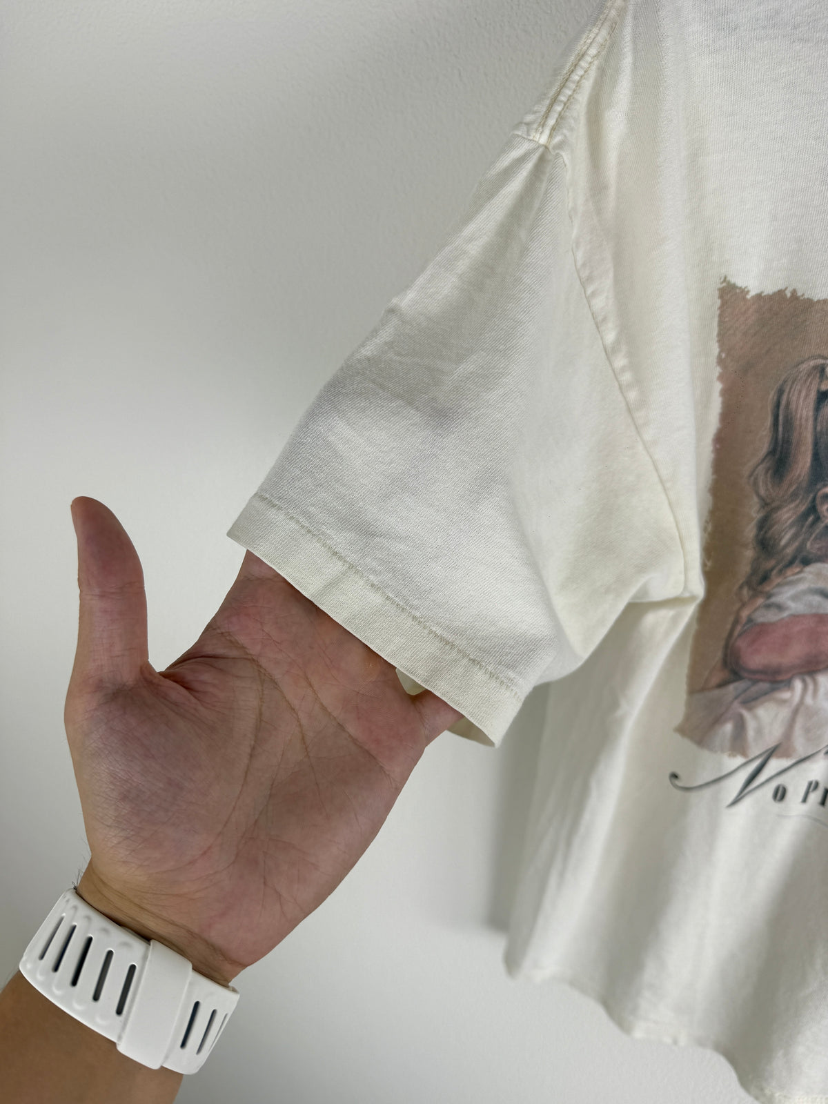 Vintage "No Prayer Is Too Small" Religious Tee