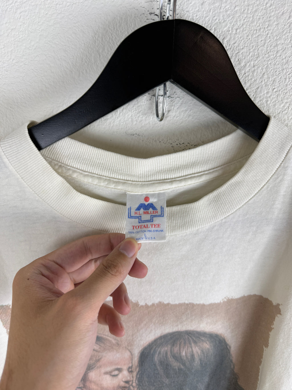 Vintage "No Prayer Is Too Small" Religious Tee