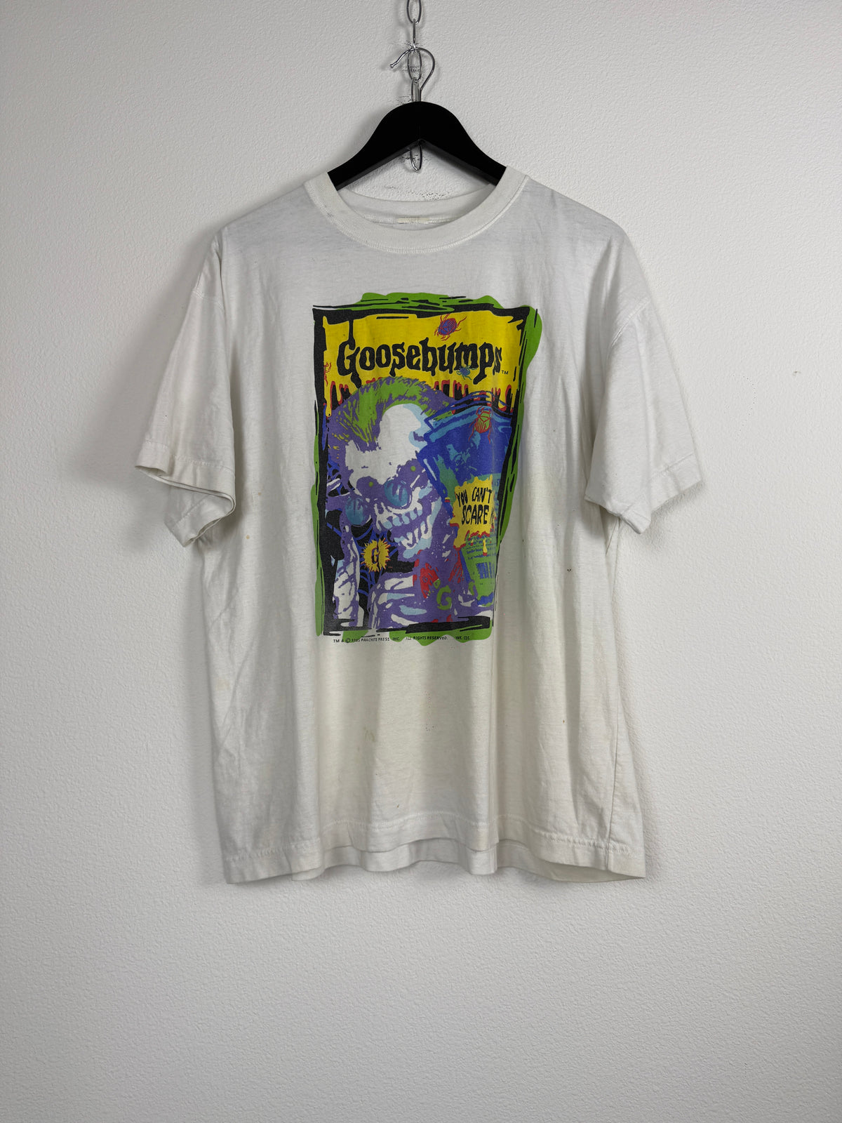 Vintage Goosebumps “You Can’t Scare Me!” Tee