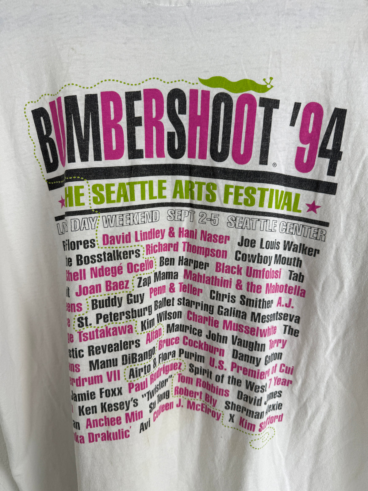 1994 Bumbershoot Seattle Arts Festival Tee
