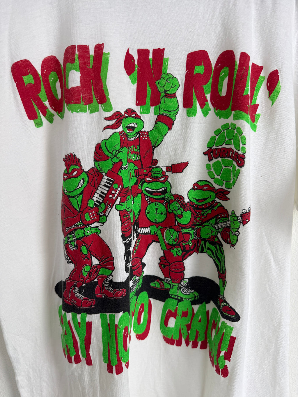 Vintage Teenage Mutant Ninja Turtles Rock ’N Roll Tee