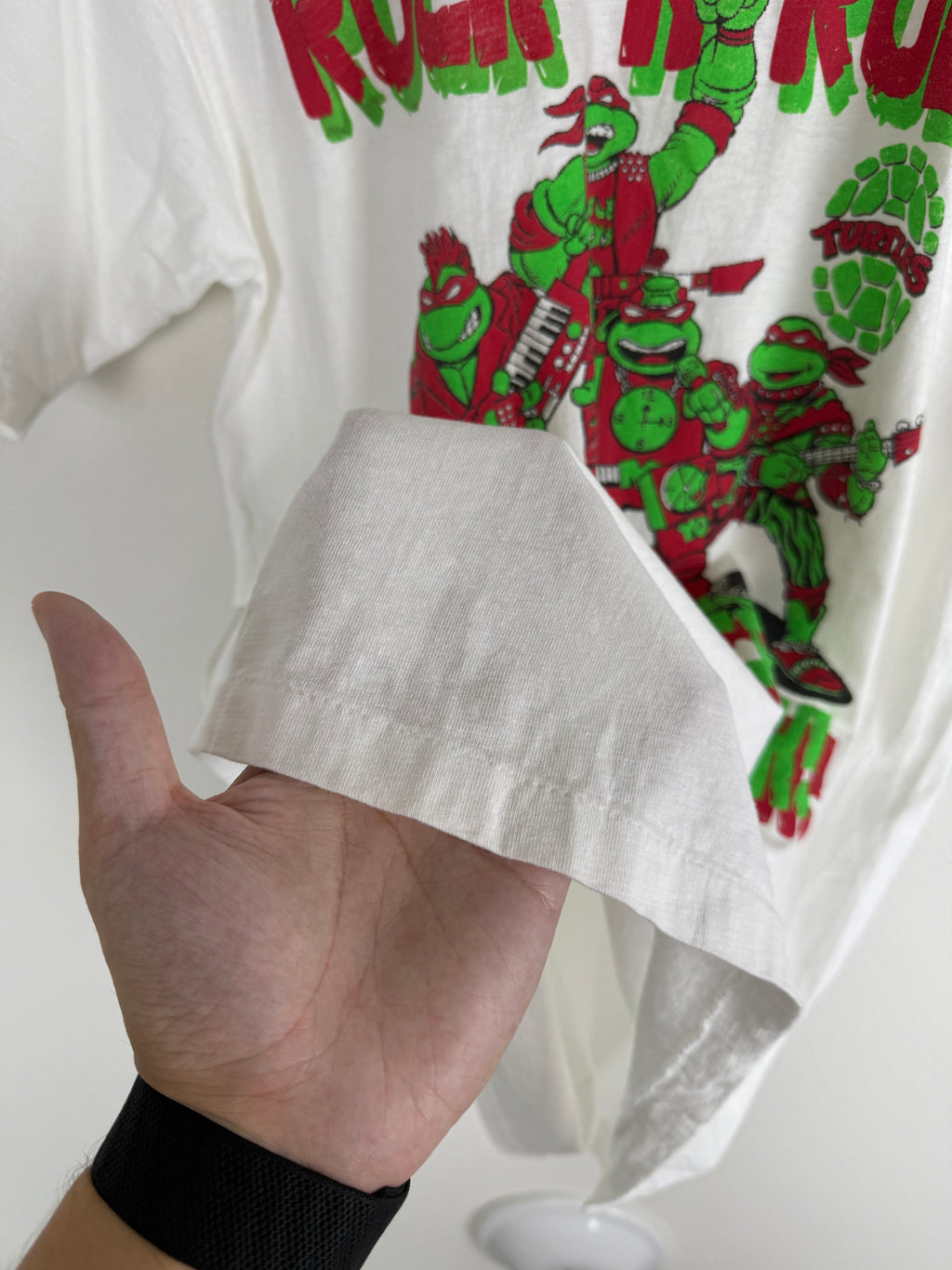 Vintage Teenage Mutant Ninja Turtles Rock ’N Roll Tee