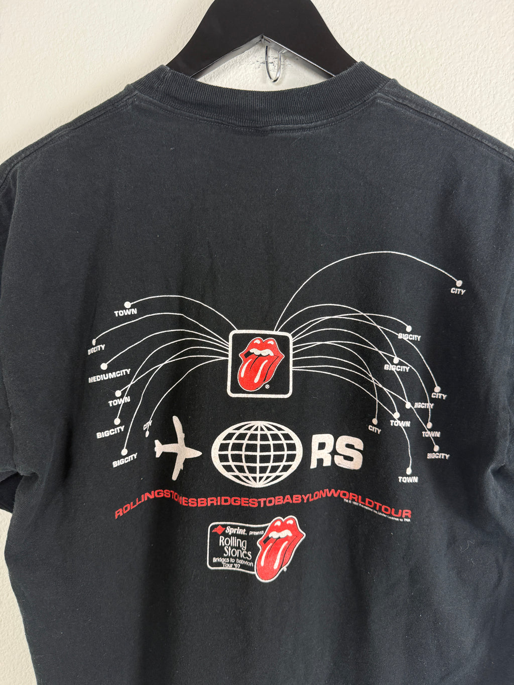 Vintage Rolling Stones Bridges to Babylon World Tour Tee